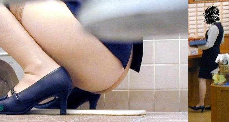 OL_公衆トイレ_おしっこ盗撮画像17