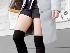 素人_コート_ホットパンツ_ミニスカート_街撮り盗撮_エロ画像06