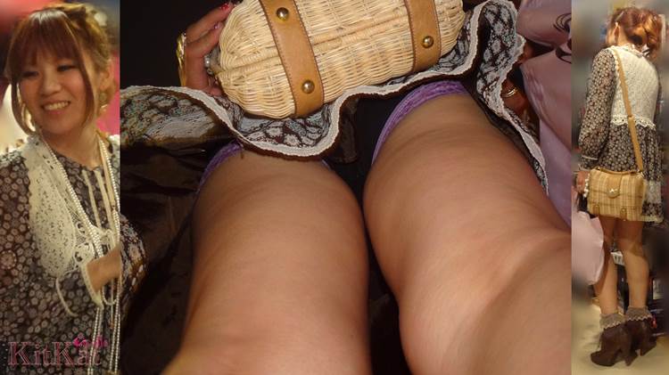 紫パンティー_逆さ撮り_盗撮_エロ画像19