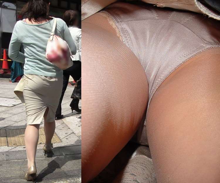 逆さ撮り_パンスト_盗撮13