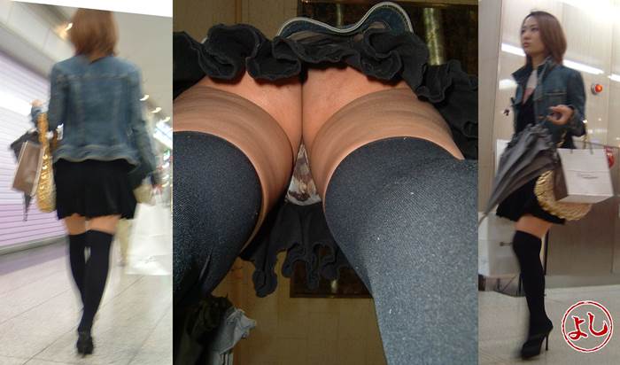 素人_逆さ撮り_Tバック20