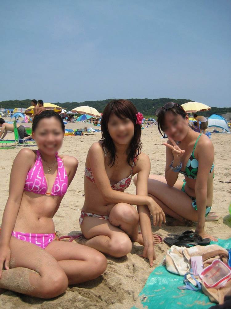 素人_ポロリ事故_ビキニ水着盗撮13