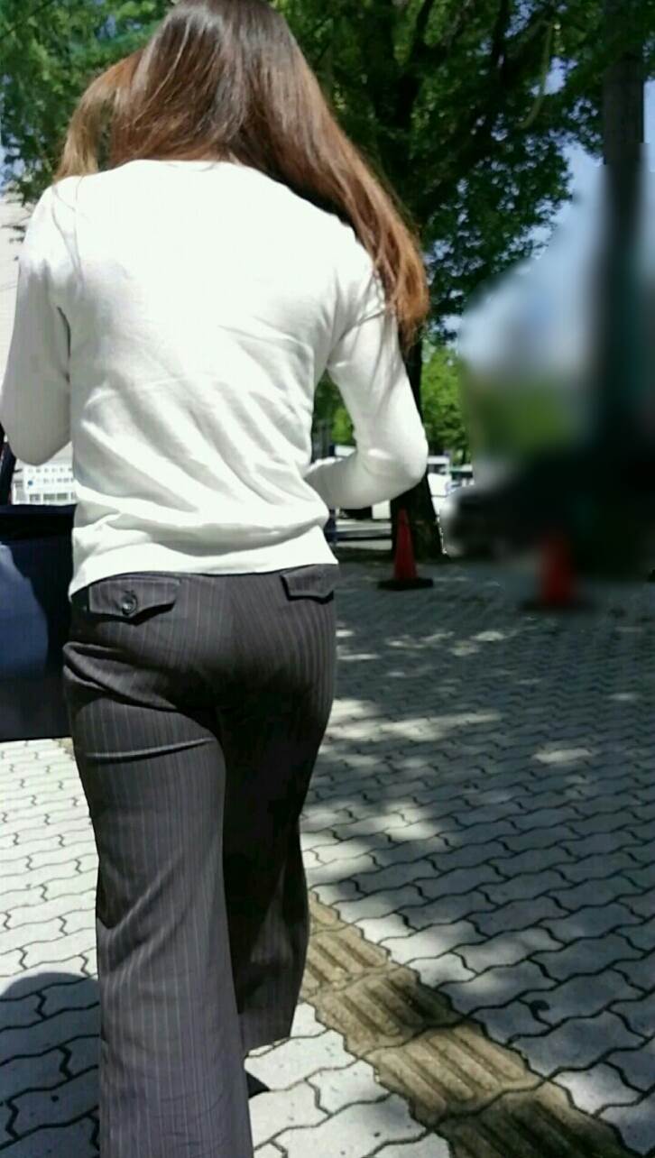 OL_素人_パンツ_パンティライン10