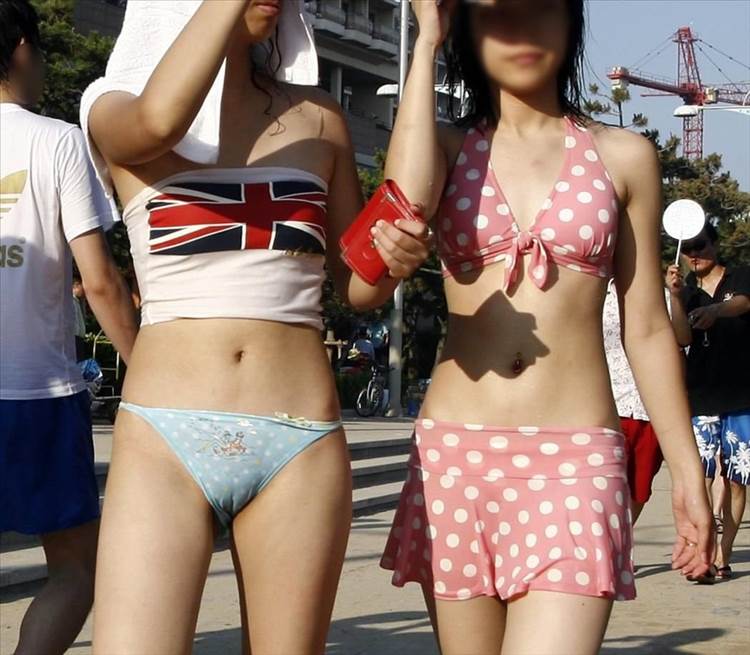 素人水着_まんすじ_海プール盗撮19