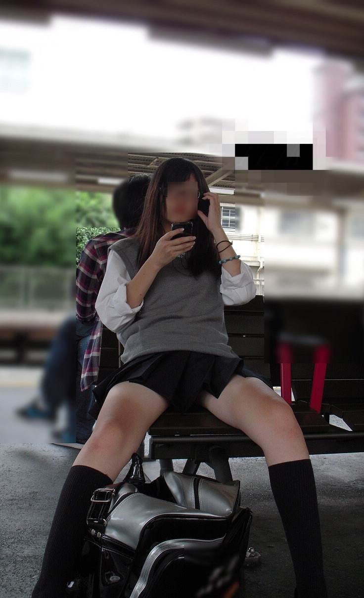 JK_街撮り_美脚生足10