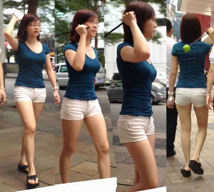 美脚_街撮り_盗撮エロ画像16