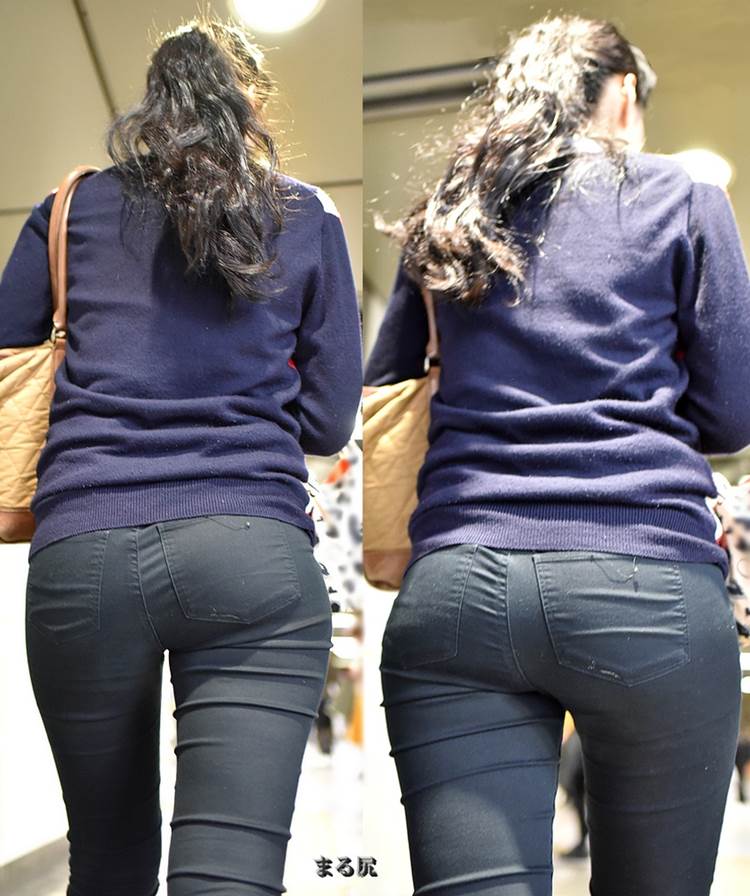 黒スキニー_素人_街撮り_盗撮_エロ画像06