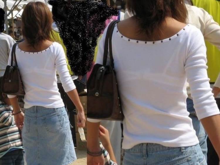 人妻_素人_透けブラ_街撮り_盗撮_エロ画像03