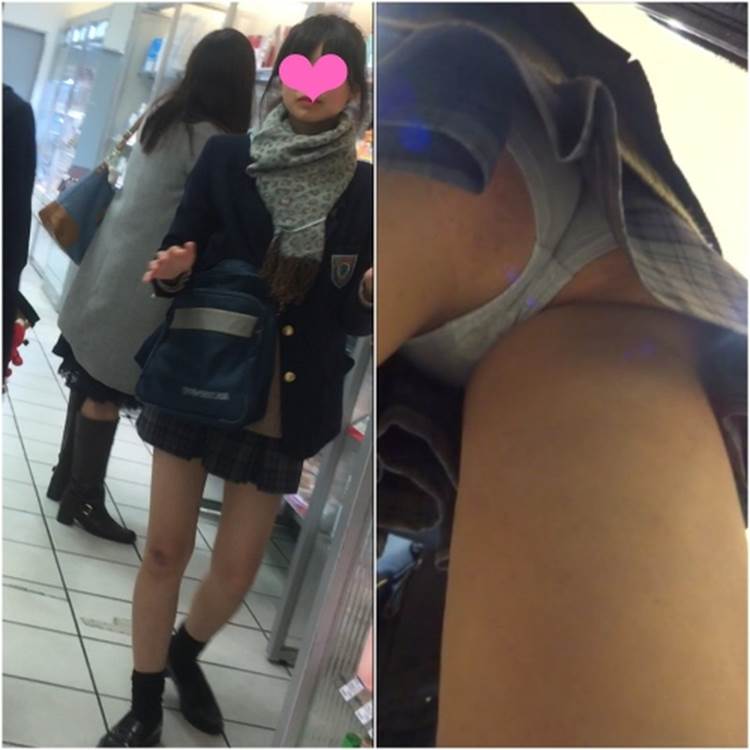 JK_パンツ食い込み_逆さ撮り_盗撮_エロ画像13