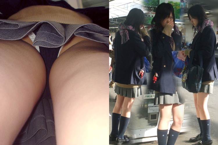 JK_見せパン_逆さ撮り_盗撮_エロ画像02