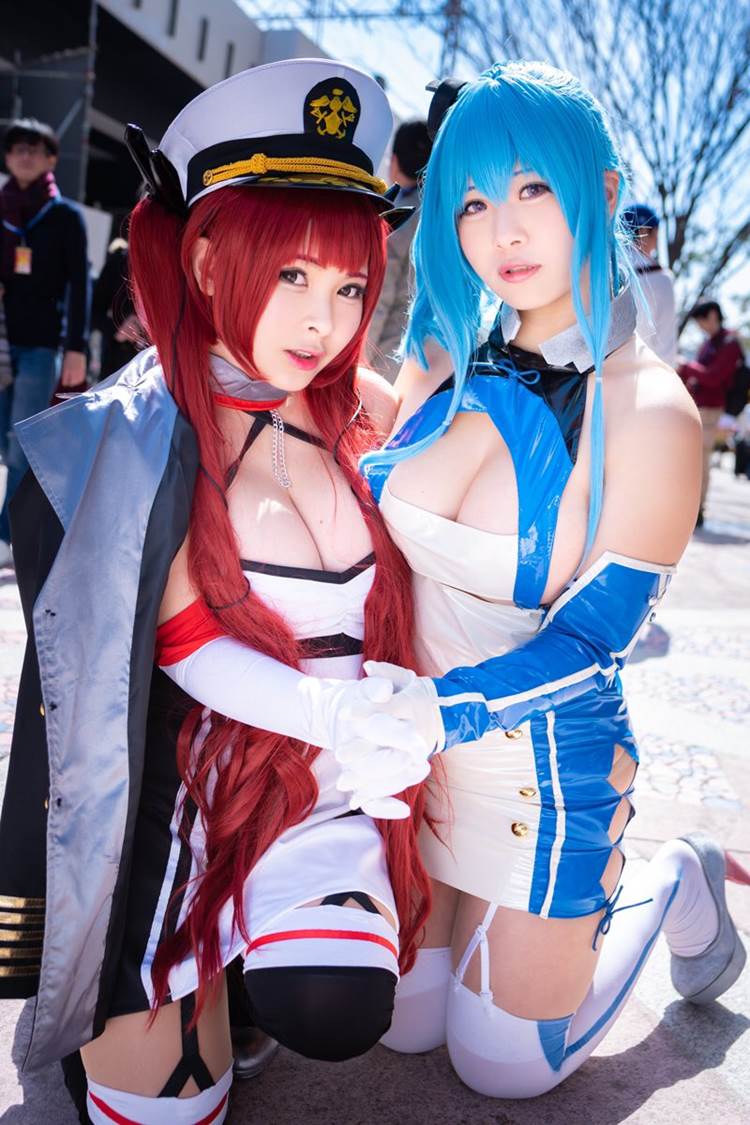 ストフェス2019_大阪日本橋_コスプレ_エロ画像02