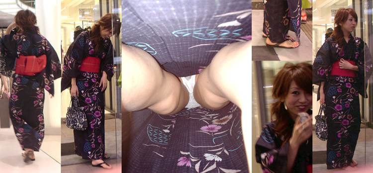 浴衣_逆さ撮り_盗撮_エロ画像16