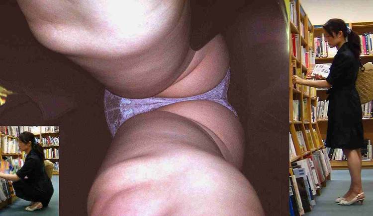 素人_ピンク_Tバック_逆さ撮り_エロ画像09